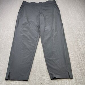 Athleta Pants Women 16 Brooklyn Mid Rise Ankle Stretch Green Slim Fit High Rise